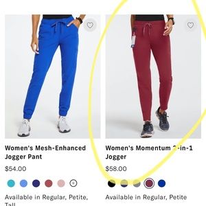 Jaannuu jogger scrubs. NWT